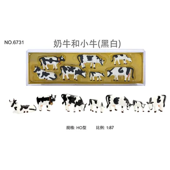 Модель песочного стола 6731 HO 1: 87 Коров и телят; Модели животных