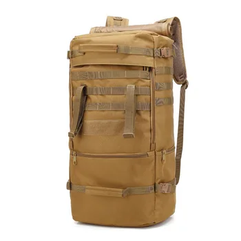 Мужской походный рюкзак для походов на открытом воздухе объемом 60 л, Многоцелевой рюкзак для альпинизма, тактический военный рюкзак Molle