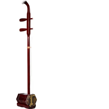 Музыкальный инструмент Tang Erhu Розовое дерево Для начинающих Взрослых и детей Аутентичный вход Черное Дерево Розовое дерево