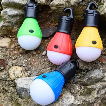 Наружная портативная подвесная светодиодная лампа для кемпинга, фонарь для рыбалки, многоцветные батарейки AAA, 3 режима SOS 1200 ЛМ Прямая поставка