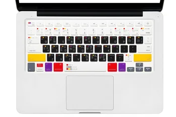 Новая Китайская Функциональная Клавиша клавиатуры Skin Protector для Mac OS X OSX-M-CC-2 Сочетания Горячих клавиш для Macbook Pro Air Retina 13 15 17