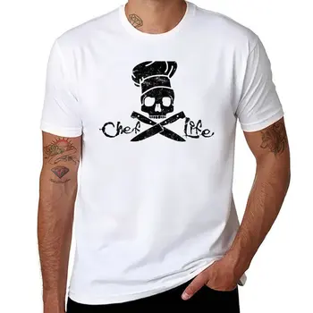 Новая футболка Chef Life, футболки на заказ, создайте свой собственный летний топ, летние топы, забавные футболки для мужчин