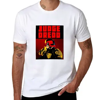 Новая футболка Judge Dredd, милые топы, футболки на заказ, корейские модные тренировочные рубашки для мужчин