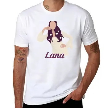 Новая футболка Lana, футболки на заказ, создайте свою собственную футболку большого размера, мужскую хлопковую футболку