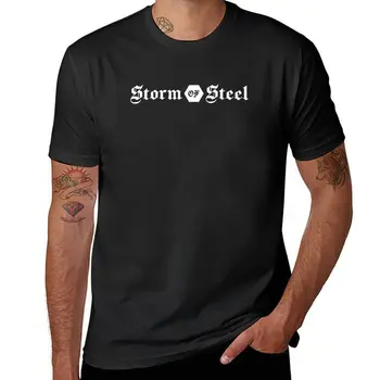 Новая футболка Storm of Steel Wargaming (длинный логотип), корейская мода, милые топы, мужская футболка