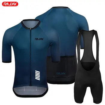 Новейшие молодежные велосипедные рубашки Raudax, комплект из джерси для триатлона, Дышащая летняя велосипедная одежда, Одежда для езды на горных велосипедах