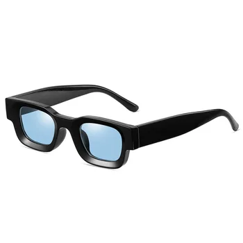 новые хип-хоп Панк Поляризованные Солнцезащитные Очки женщины мужчины 2023 Внешняя Торговля маленькие квадратные очки для вождения рейв фестиваль вечерние очки uv40