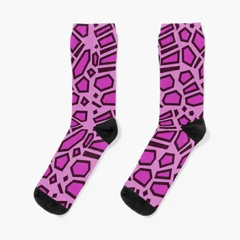 Носки Kipo Pink Mega Jaguar Spots, носки для мужчин, забавный подарок, зимние носки snow