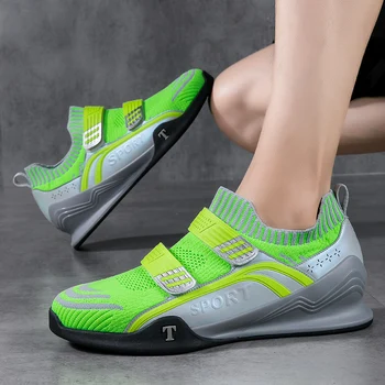 Обувь для тренировок по поднятию тяжестей, Мужские Женские Дизайнерские носки, Спортивная обувь Унисекс, Высококачественная обувь для приседаний, мужская спортивная обувь