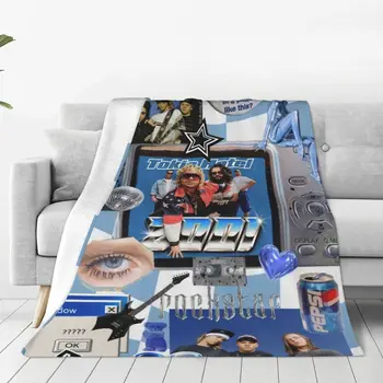 Одеяло Tokio Hotel в стиле рок-музыки, плюшевое Потрясающее мягкое покрывало для стула, покрывающее диван Зимой