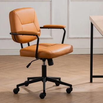 Офисные стулья Nordic для офисной мебели Дизайнерское кресло для отдыха Легкое Роскошное Удобное кресло для подъема спинки в конференц-зале