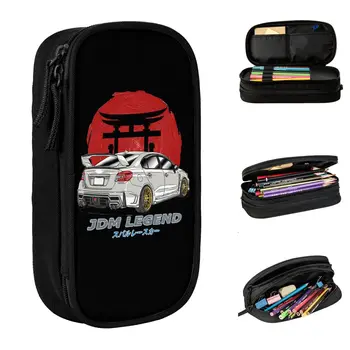 Пеналы JDM R32, модные японские сумки для ручек для дрифтинга, сумки для ручек для девочек и мальчиков, большой емкости, школьные подарочные пеналы для карандашей