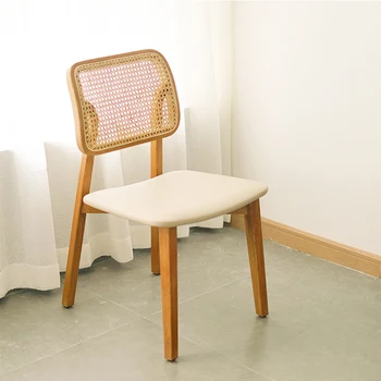 Передвижной деревянный ротанговый стул, стол, Дизайн кухни, Элегантные обеденные стулья, Туалетная Silla De Comedor, мебель для патио, Уличный набор