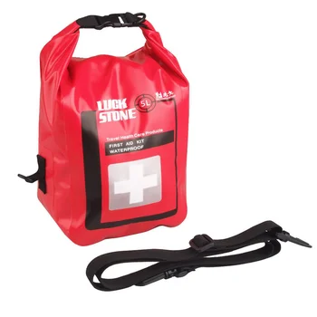 Портативная медицинская сумка объемом 5 л, водонепроницаемые наборы первой помощи объемом 5 л, Пустые, устойчивые к сухости в дороге