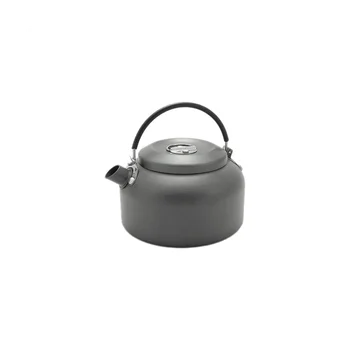 Походный чайник для кемпинга, чайник с пузырьками, походный чайник, Портативная походная алюминиевая кастрюля, уличная посуда, 0,8 л