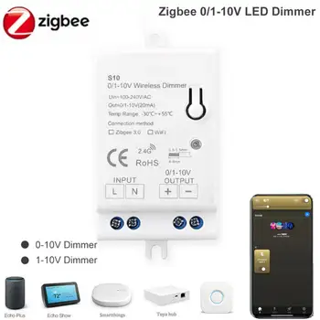 Работает с Поддержкой Шлюза Zigbee Smartthings Remote Control Mini Lighting Adjustable Switch Diy Smart Home Dimming Controller