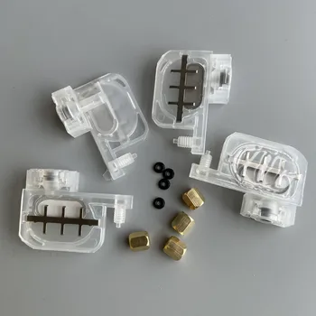 Резьбовые гайки oring из 10 частей с чернильным демпфером для epson 1390 L1800 с резьбовой медной гайкой и резиновым oring