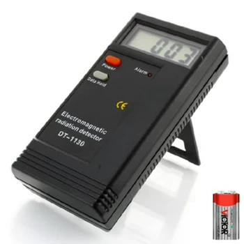 Ручной измеритель ЭДС с цифровым индикатором электромагнитного поля, базовый детектор излучения, устройство для проверки ЭДС, батарейка в комплекте