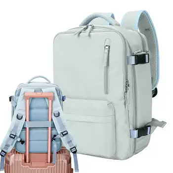 Рюкзак для сухой и влажной уборки, рабочий рюкзак большой емкости для женщин, женский рюкзак для путешествий, отделение для сухой и влажной уборки с отделением для обуви