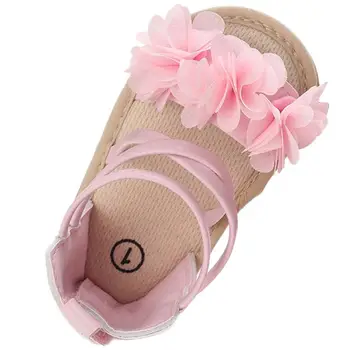 Сандалии для девочек, модные классические сандалии принцессы для маленьких девочек, детские летние сандалии, детская милая летняя обувь, Мягкие нескользящие ходунки