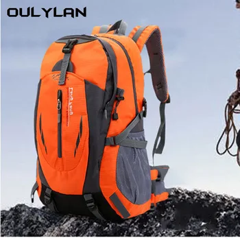 Сверхлегкая походная сумка для альпинизма на открытом воздухе, мужской женский рюкзак для путешествий большой емкости, спортивный кемпинг, пеший туризм, Велоспорт, Водонепроницаемый рюкзак