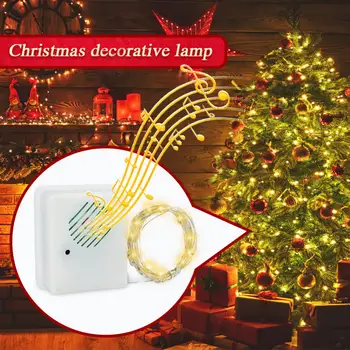 Светодиодные Сказочные гирлянды в Рождественском праздничном стиле, светодиодные гирлянды из медной проволоки, наружное водонепроницаемое освещение для бутылок, украшение спальни