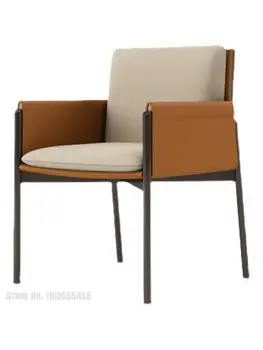 Скандинавский легкий роскошный обеденный стул стул для домашнего кабинета дизайнерский современный минималистичный обеденный стол для офисных переговоров спинка для макияжа