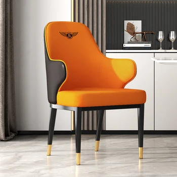 Скандинавский обеденный стул Роскошное гостиничное кресло для переговоров Акцентные стулья мебель для гостиной Современные стулья для спальни дизайнерское кресло