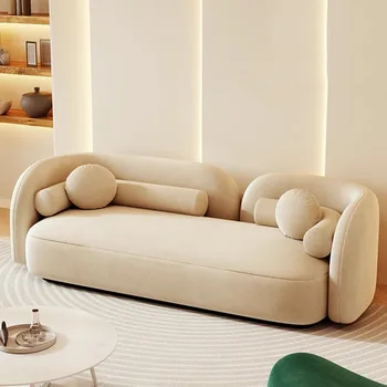 Скандинавский Роскошный диван для гостиной с откидывающимся креслом на деревянном полу Дизайнерский диван для гостиной Диван класса люкс Muebles Мебель для гостиной Hogar