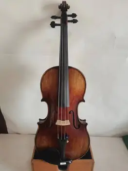 Скрипка Master 4/4 Stradi, модель с пламенеющей кленовой спинкой, еловый верх ручной работы K3006