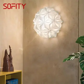 Современный настенный светильник TINNY Nordic LED креативного дизайна, декоративное бра для комнаты, светильник для лестницы