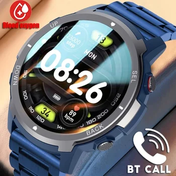 Спортивная дорожка с GPS, вызов по Bluetooth, мужские смарт-часы, женские фитнес-дорожки с полным касанием, водонепроницаемые умные часы Man для Android IOS 2023 Новинка