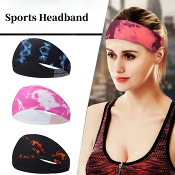 Спортивная повязка на голову, впитывающая пот, для мужчин, для бега, баскетбола, фитнеса, для женщин, велоспорта, йоги, впитывающая пот, повязка на голову