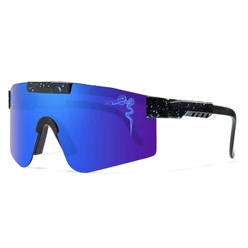 Спортивные очки Велоспорт UV400 Уличные очки Двойные ножки Велосипед Велосипедные солнцезащитные очки с широким обзором Mtb Очки