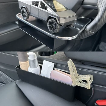 Стол с автоматическим рулевым колесом для Tesla Model 3/Y, Многофункциональный автомобильный столик, лоток для рулевого колеса для ноутбука, планшета iPad или ноутбука