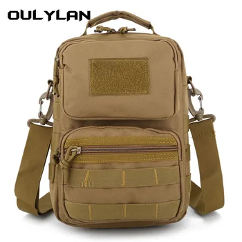 Сумка-мессенджер, модная сумка через плечо, армейский водонепроницаемый камуфляжный рюкзак, Тактический рюкзак для путешествий, Зеленая маленькая сумка