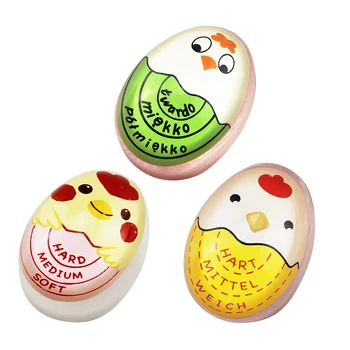 Таймер для вареных яиц, меняющий цвет, Кухонная сигнализация для приготовления вкусняшек Инструменты для варки яиц