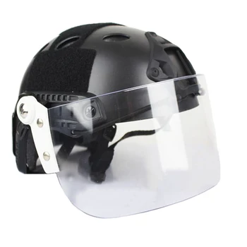 Тактический лицевой щиток, линзовая маска, защитные очки для спортивного пейнтбола Mich FAST Helmet