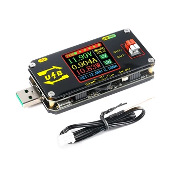Тестер зарядки с цветным экраном USB, блок питания с числовым программным управлением, понижающий напряжение и повышающий мощность, применимая модель: XY-UMPD