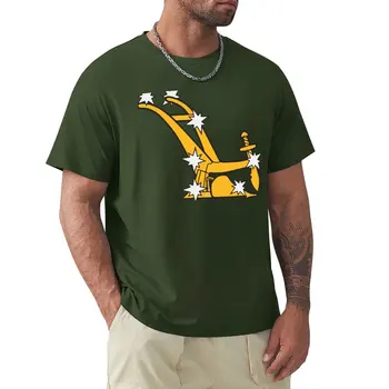 Футболка Starry Plough, футболка с графикой, топы больших размеров, мужские футболки с аниме