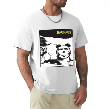 Футболка с маской Bauhaus, однотонная футболка, летняя верхняя одежда для мужчин