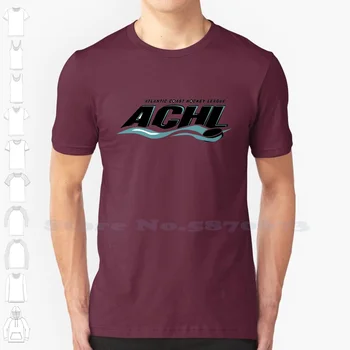 Хоккейная лига Атлантического побережья (Achl) Высококачественные футболки, модная футболка, новая футболка из 100% хлопка