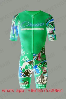 Шезлонг Велосипедист МУЖСКОЙ комбинезон одежда для Триатлона Велосипедная Одежда дорожный велосипедный комбинезон ropa de ciclismo mtb team kit 2024 НОВЫЙ