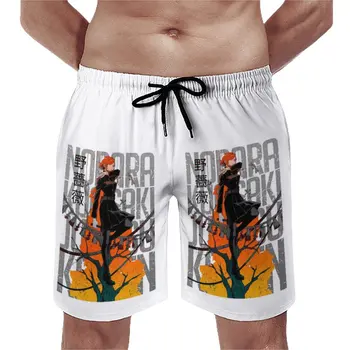 Шорты Nobara Kugisaki on Tree Board, летние повседневные пляжные шорты для дзюдзюцу Кайсэн, мужские спортивные пляжные плавки быстросохнущего дизайна