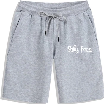шорты sally face Дизайнерский хлопок, чистый хлопок, базовые однотонные, милые, строительные Летние Уникальные мужские шорты