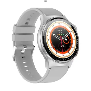 ЭКГ Bluetooth Вызов Монитор здоровья Спортивные водонепроницаемые умные часы для мужчин NFC Смарт-часы QW49 1.39
