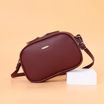 Элегантная сумка-мессенджер из искусственной кожи, женская сумочка в виде ракушки, роскошный Брендовый дизайнер, Женская маленькая сумочка через плечо.