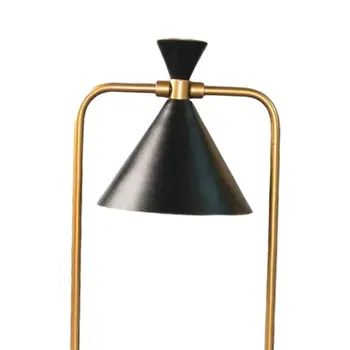 Электрическая лампа для подогрева свечей, подсвечник для плавления воска с регулируемой яркостью, домашний черный